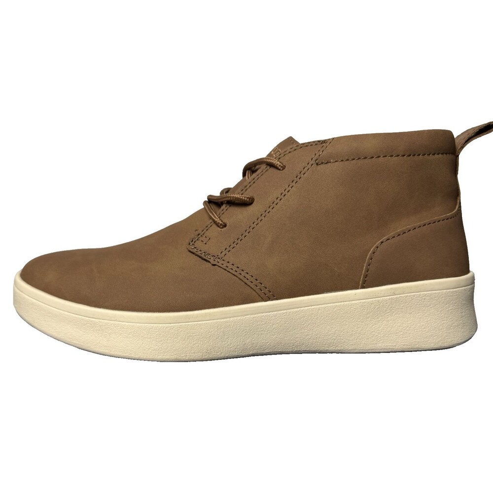 IZOD Palmer Mens  Size 8 Lace Up Chukka Boot Shoes Brown Memory Foam